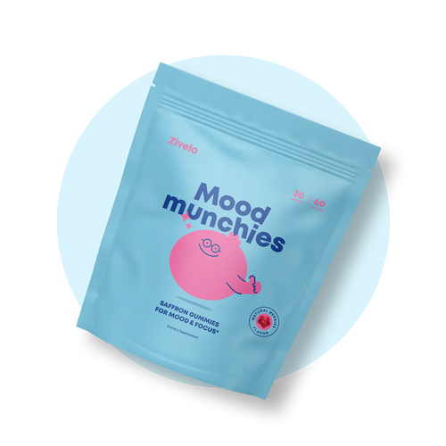 Zivelo Saffron Mood Gummies